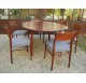 Scandinavian rosewood dining table