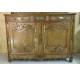 Two-body sideboard in oak from Villedieu-les-Poêles