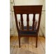 Consulat period armchair in carved mahogany