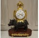 Pendule au sanglier de style Louis XV