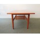 Teak coffee table by Samcom B in Scandinavian style Gröningen