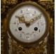 Louis XVI style cage clock in gilded bronze by Vincenti ​