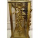 Pendule cage de style Louis XVI en bronze doré par Vincenti