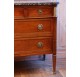 Mahogany chest of drawers, late 18th century