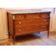 Mahogany chest of drawers, late 18th century