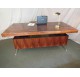 Bureau de direction scandinave en palissandre de Rio