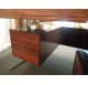 Bureau de direction scandinave en palissandre de Rio