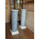 Pair of turquin blue marble columns, 19th c.