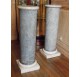 Pair of blue marble columns, 19th century