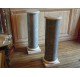 Pair of blue marble columns, 19th century