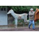 Sculpture: big stylized horse, Art Deco or Modernist