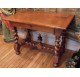 Walnut table of Louis XIII period, 17th century