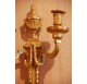 Gilt bronze wall sconces, 18th century