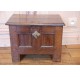 Rare small Norman oak coffer