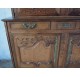 Two-parts Norman buffet, blond oak, nineteenth century