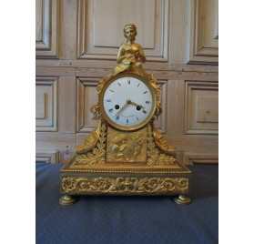 Gilt bronze clock by Armingaud (Paris, 1806-1813)