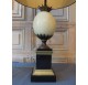 Lampe "oeuf d'autruche" par la maison Charles, XXème siècle.