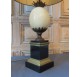 Lampe "oeuf d'autruche" par la maison Charles, XXème siècle.