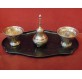 Inkwell and inkstand Regency period