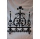 Workmanship wrought iron gate.