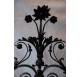 Workmanship wrought iron gate.