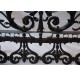 Grille de maitrise en fer forgé