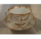 Cup and saucer, Paris porcelain, 19th century