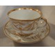 Cup and saucer, Paris porcelain, 19th century