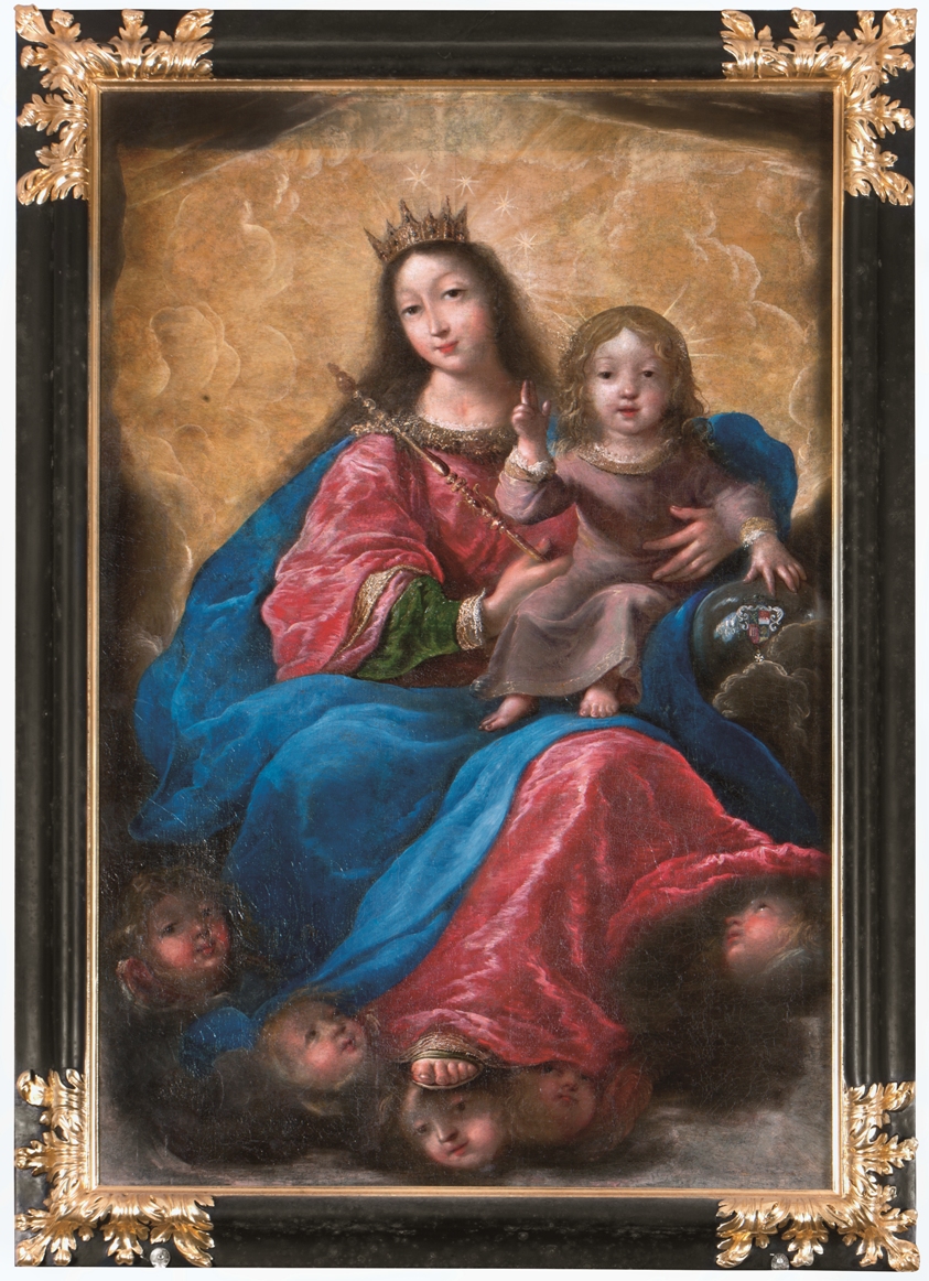 04BD-Vierge à l’Enfant, attribuée à Claude Vignon, vers 1640, cathédrale de Coutances (Manche)© Région Basse-Normandie - Inventaire général P. Merret